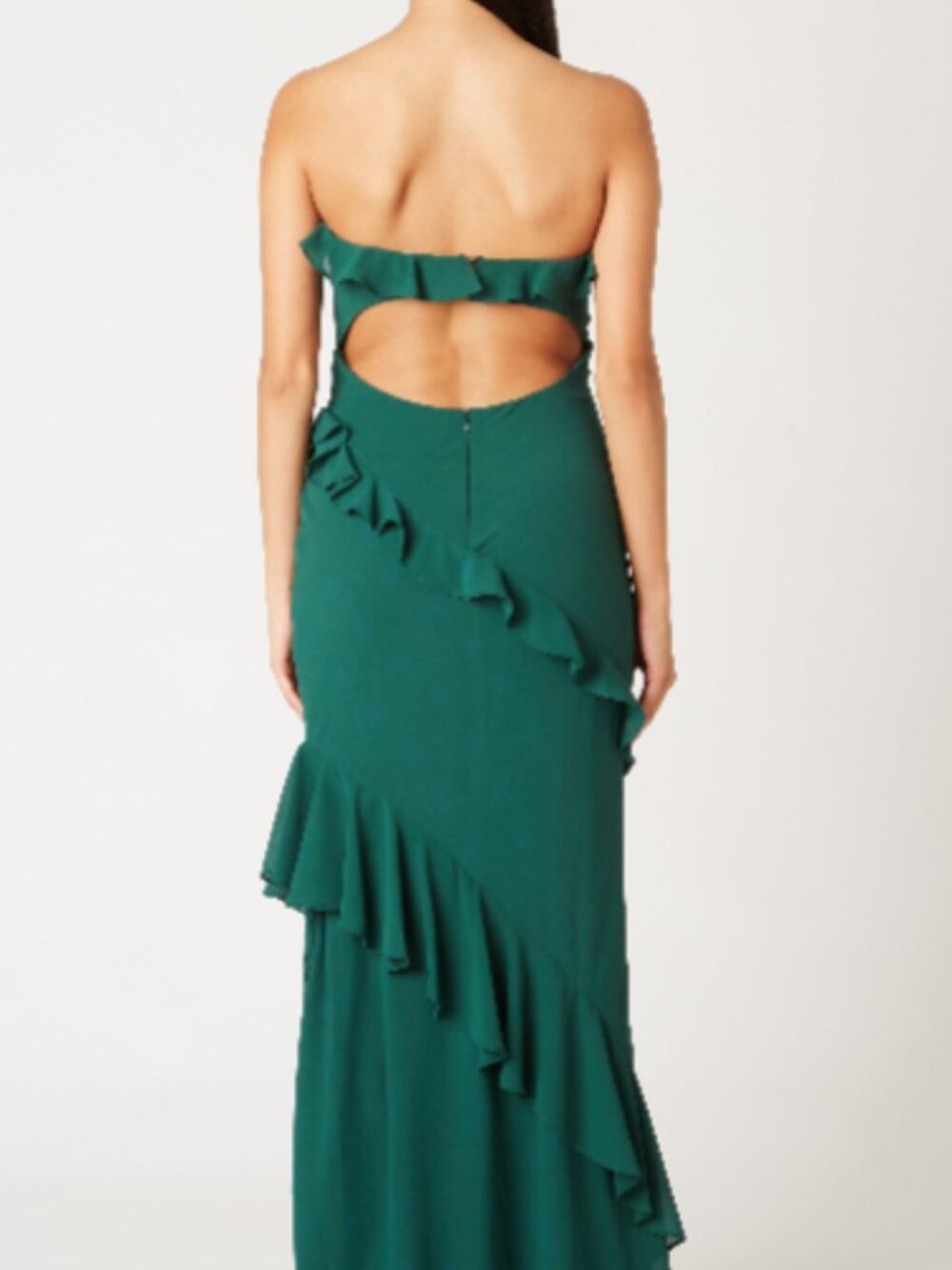 NWT Kale Strapless Ruffle Maxi - Picture 2 of 2